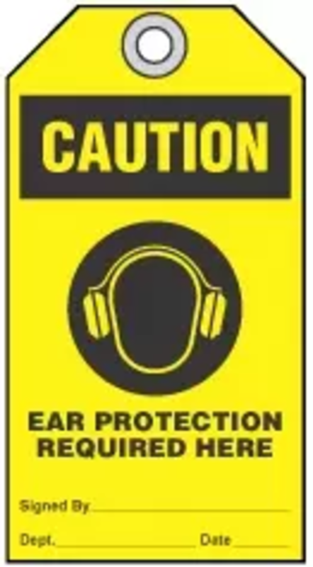Ear Protection Safety Signs